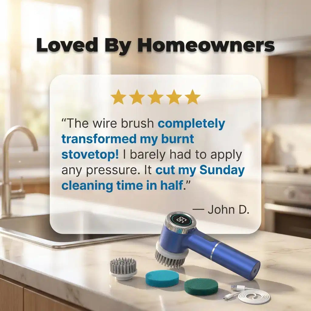 EasyBrush™ - Effortless Deep Cleaning