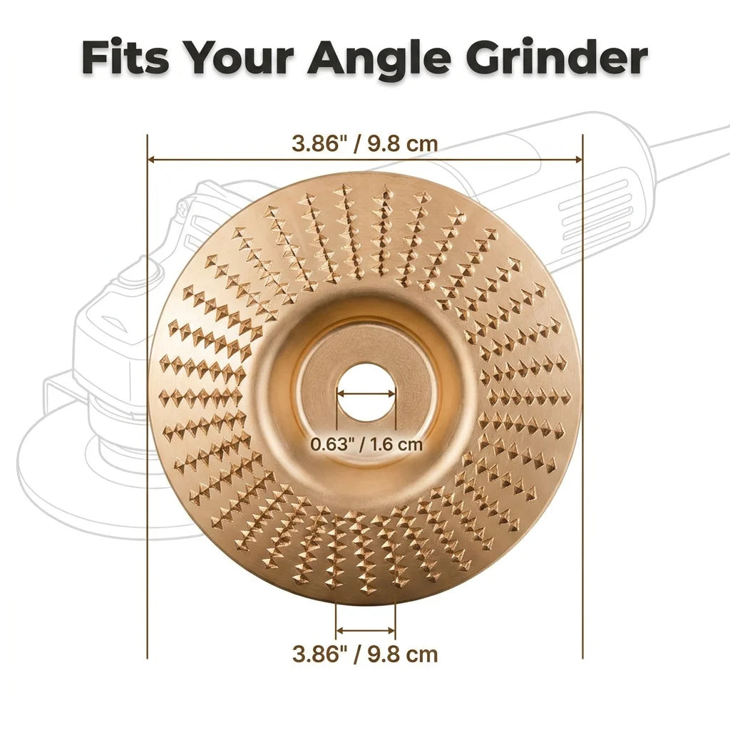 WheelMax™ – Complete Woodworking Set for Cutting, Sanding & Polishing
