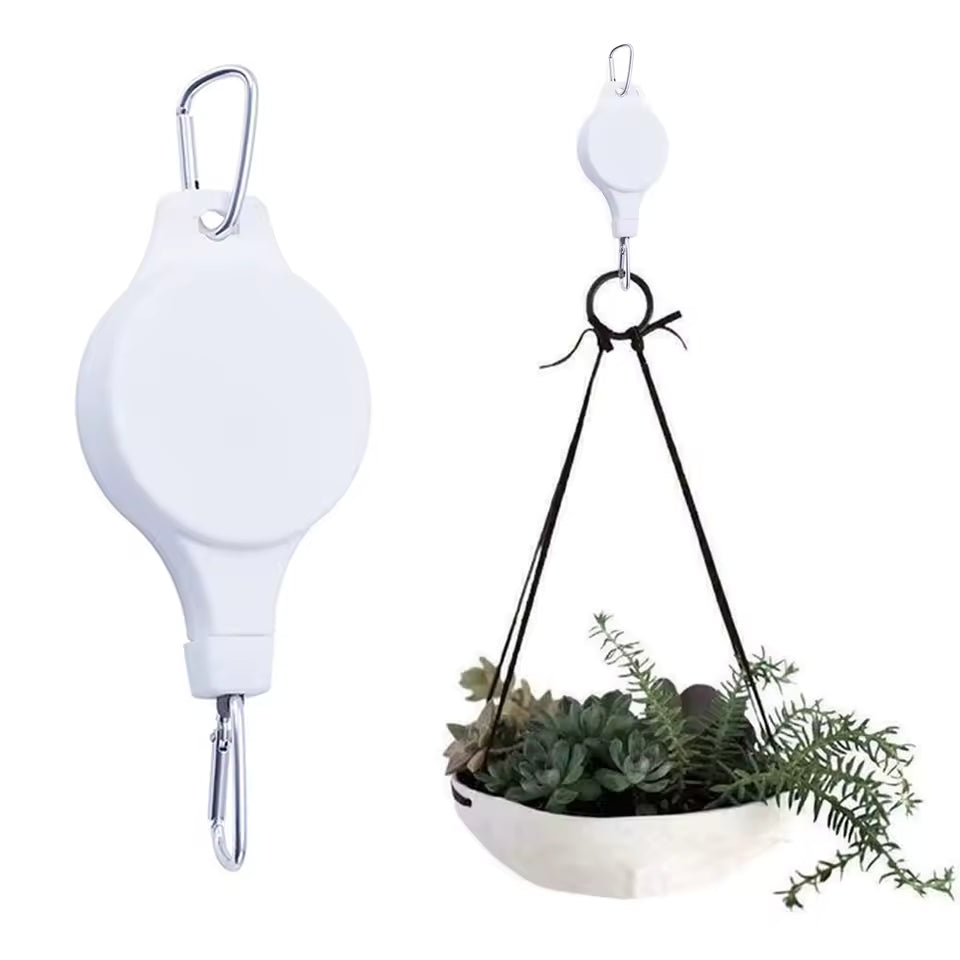 SmartLift™ - Effortless Retractable Plant Pulley System