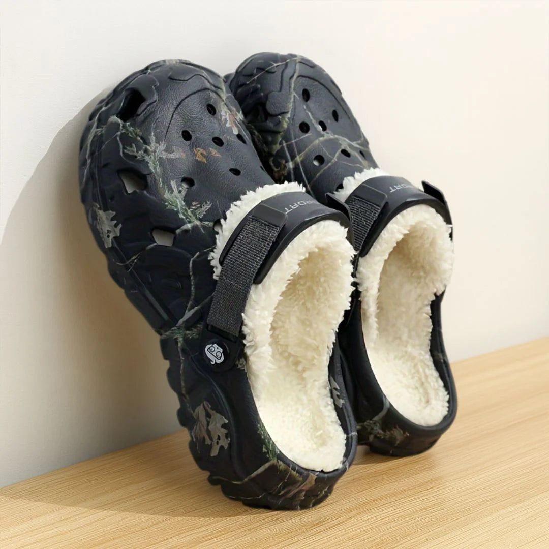 CozyLock™ - Warm lined clogs with adjustable heel strap