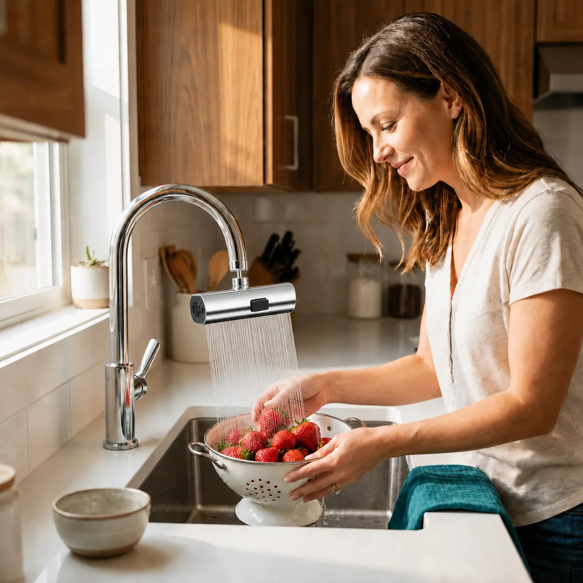 SmartFlow™ – Καμπίνα κουζίνας τύπου καταρράκτη κατά των πιτσιλιών