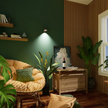 Wireless Magnetic Wall Lamp – 360° Rotating Light