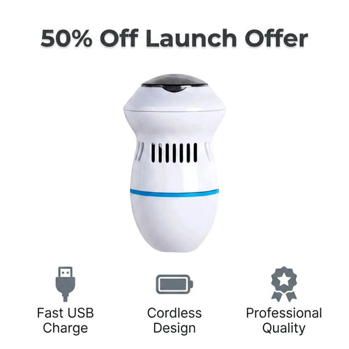 CallusClear™ - Rechargeable Electric Foot Smoother for Soft Skin