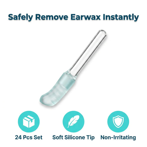 WaxGrip™ - Gentle adhesive earwax removal tool 24 pcs set