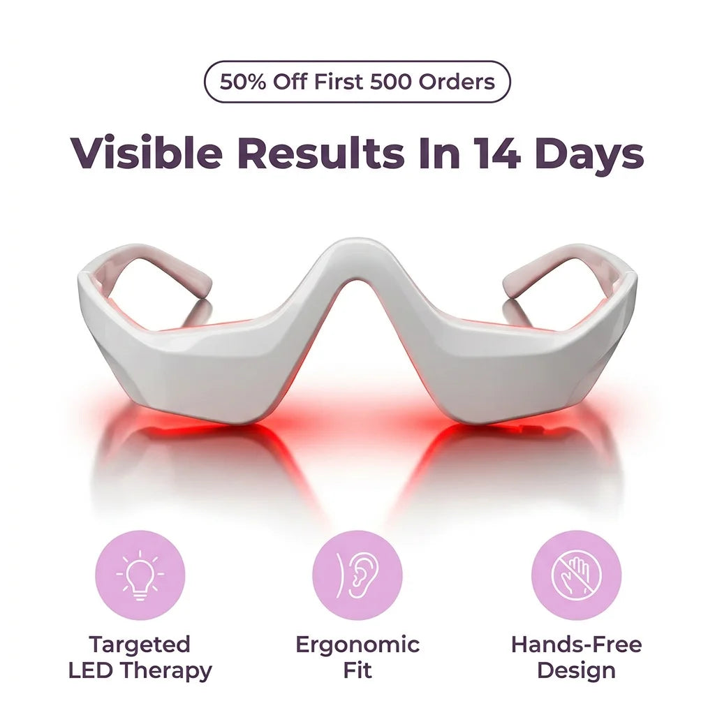 EyeLift™ - Rejuvenate Tired Eyes with Professional Red Light Therapy