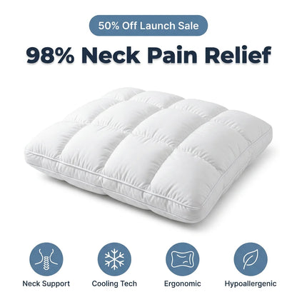 SoftFlex™ - Ergonomic pillow for superior neck support and comfort