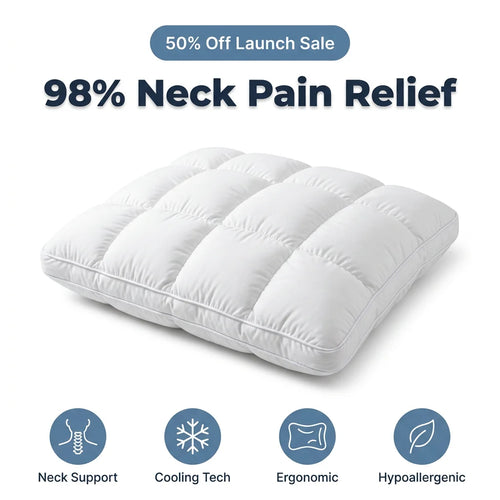SoftFlex™ - Ergonomic pillow for superior neck support and comfort