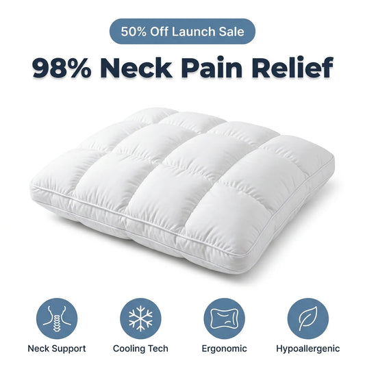 SoftFlex™ - כרית ארגונומית לתמיכה מעולה בצוואר ולנוחות מרבית