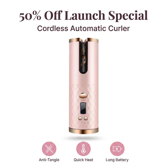 EasyCurl™ - Portable Wireless Hair Curler