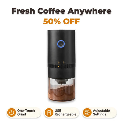 GrindPro™ - Adjustable grind settings for custom brewing perfection