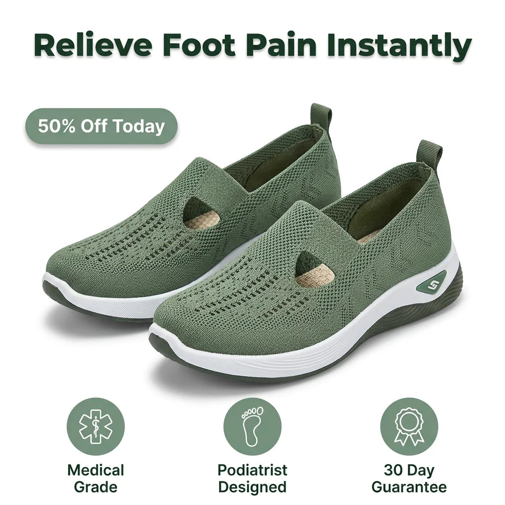 OrthoFit™ - Orthopedic Slip-On Shoes