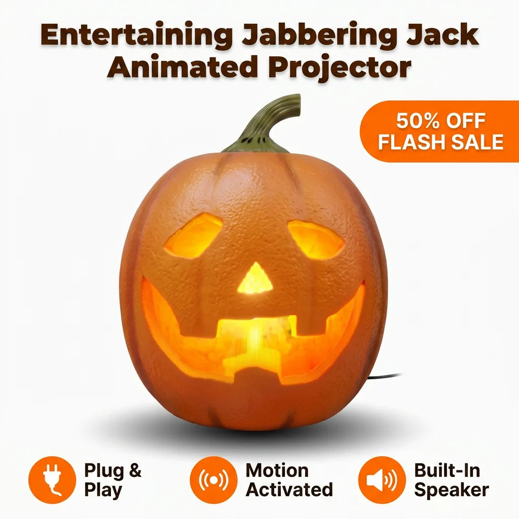 SmartPumpkin™ - Interactive motion-activated Halloween entertainment