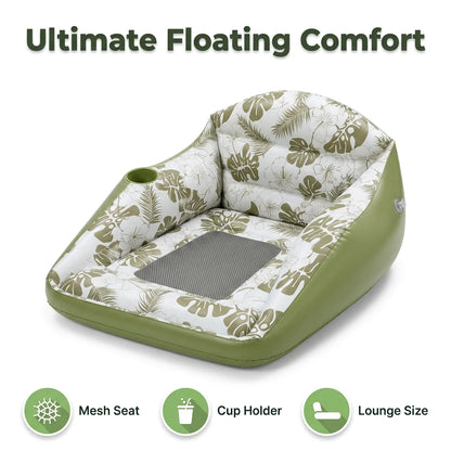 FlexFloat™ - Versatile 3-in-1 pool lounge with ergonomic mesh design