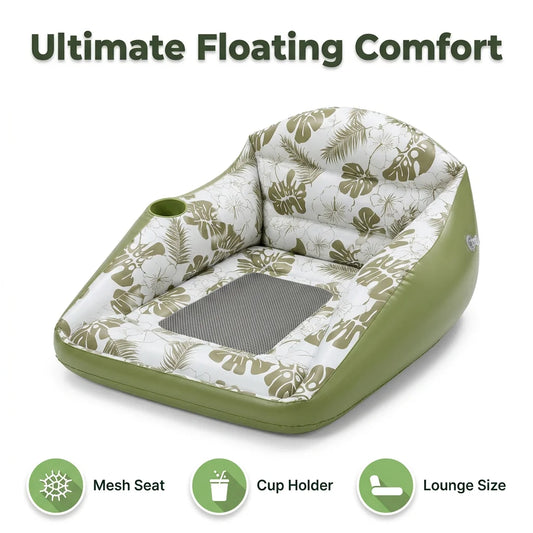 FlexFloat™ - Ergonomische zwembadlounge 3-in-1