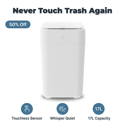 CleanGuard™ - Touchless Smart Trash Can
