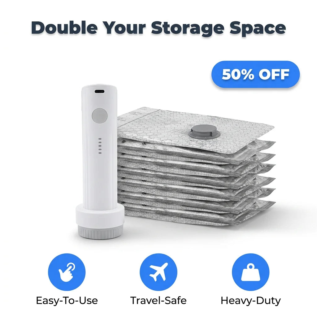SpaceMax™ - Suitcase Compression System