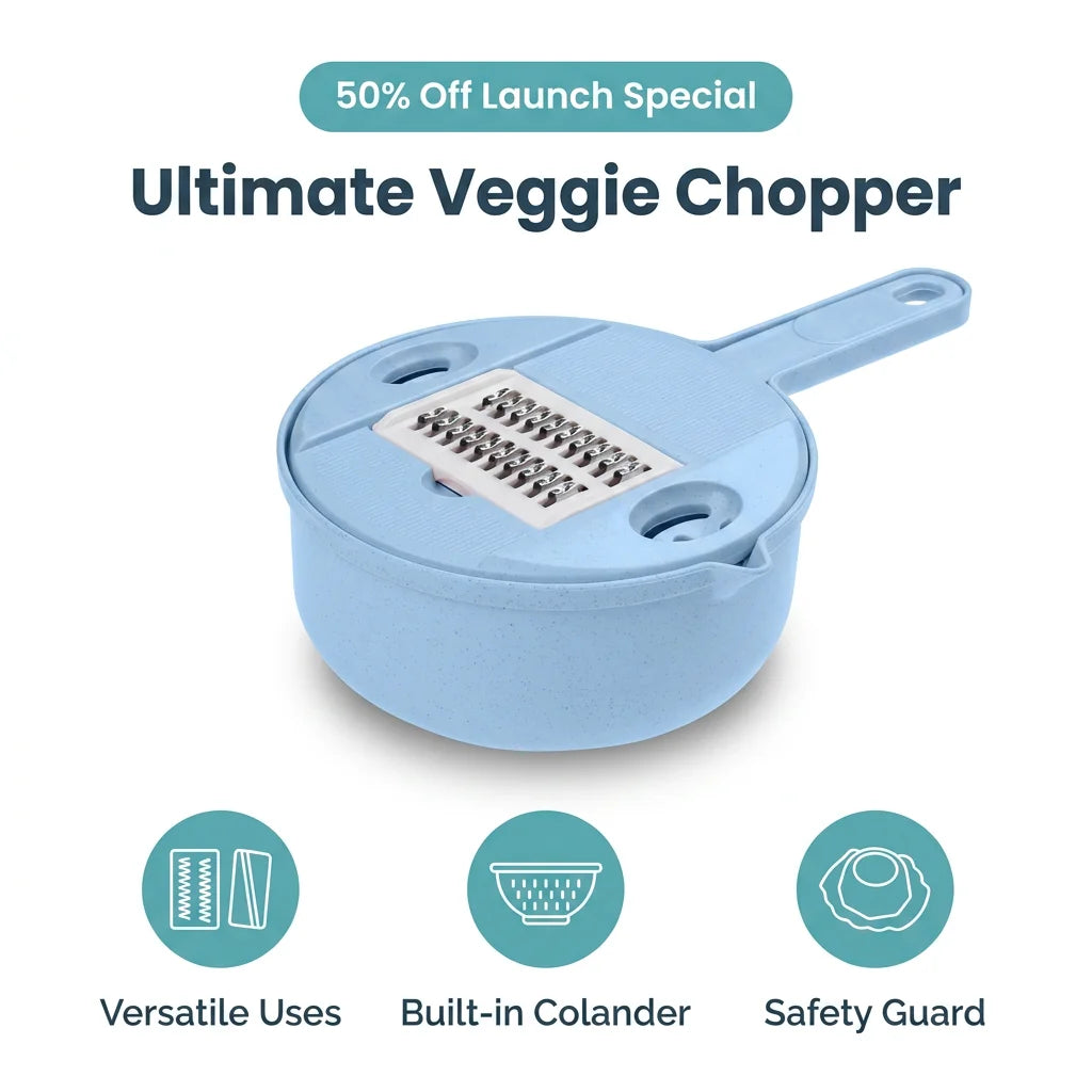 ProChop™ - 10-in-1 Vegetable Slicer & Grater