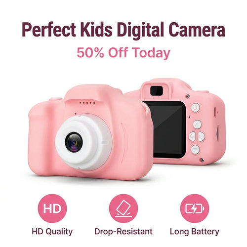 RetroCam™ - Compact digital camera for vintage film-style photos
