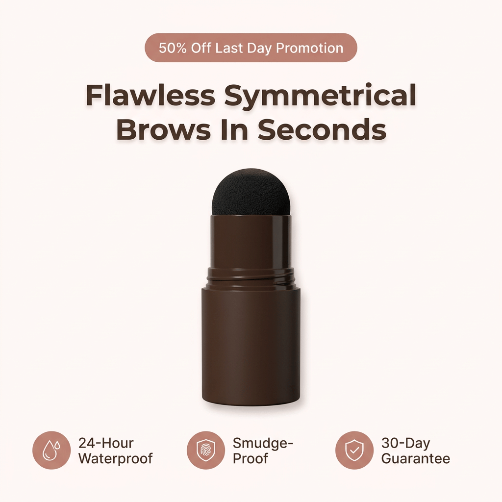 EasyBrow™ - Dosáhněte dokonalých symetrických obočí za pouhou minutu