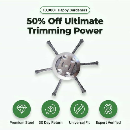 Precision Grass Trimmer - Achieve perfect lawn edges with ease