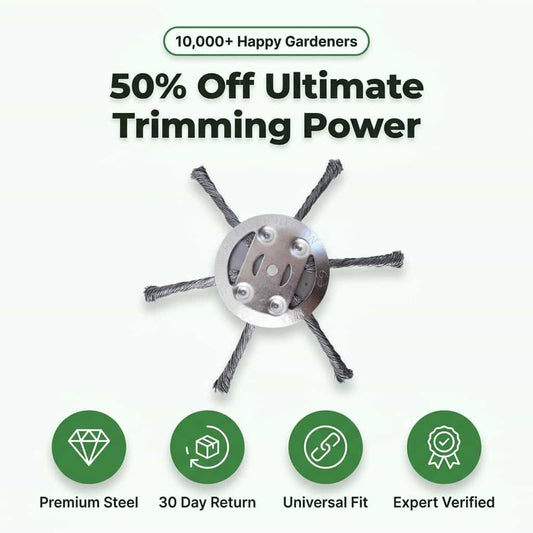 Precision Grass Trimmer - Achieve perfect lawn edges with ease