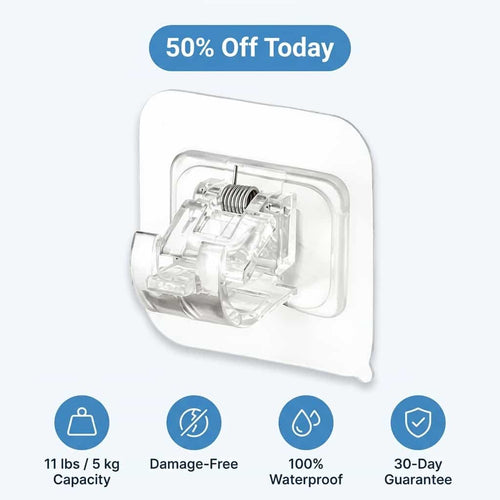 SmartGrip™ - Damage-Free Wall Hooks