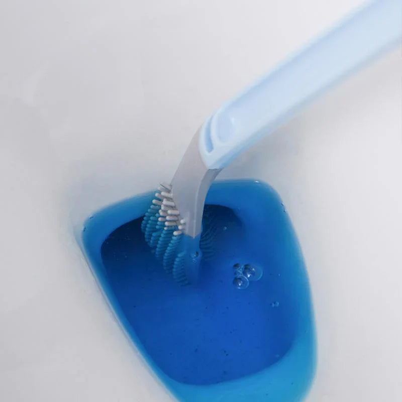 Silicone Toilet Brush - Sparkling Clean Toilets Without the Struggle
