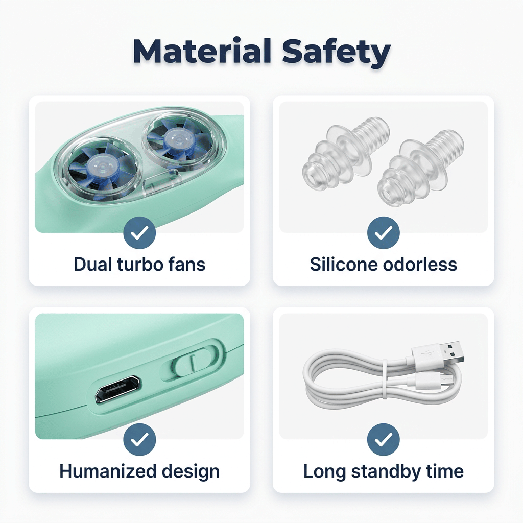 Φορητή Συσκευή Micro CPAP - Συμπαγής Λύση Κατά του Ροχαλητού