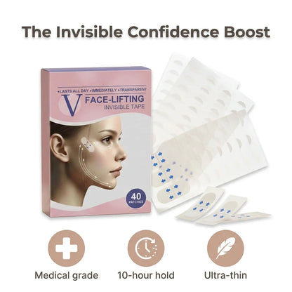 FaceLift™ - Invisible Instant Lifting Tape for Face and Jawline