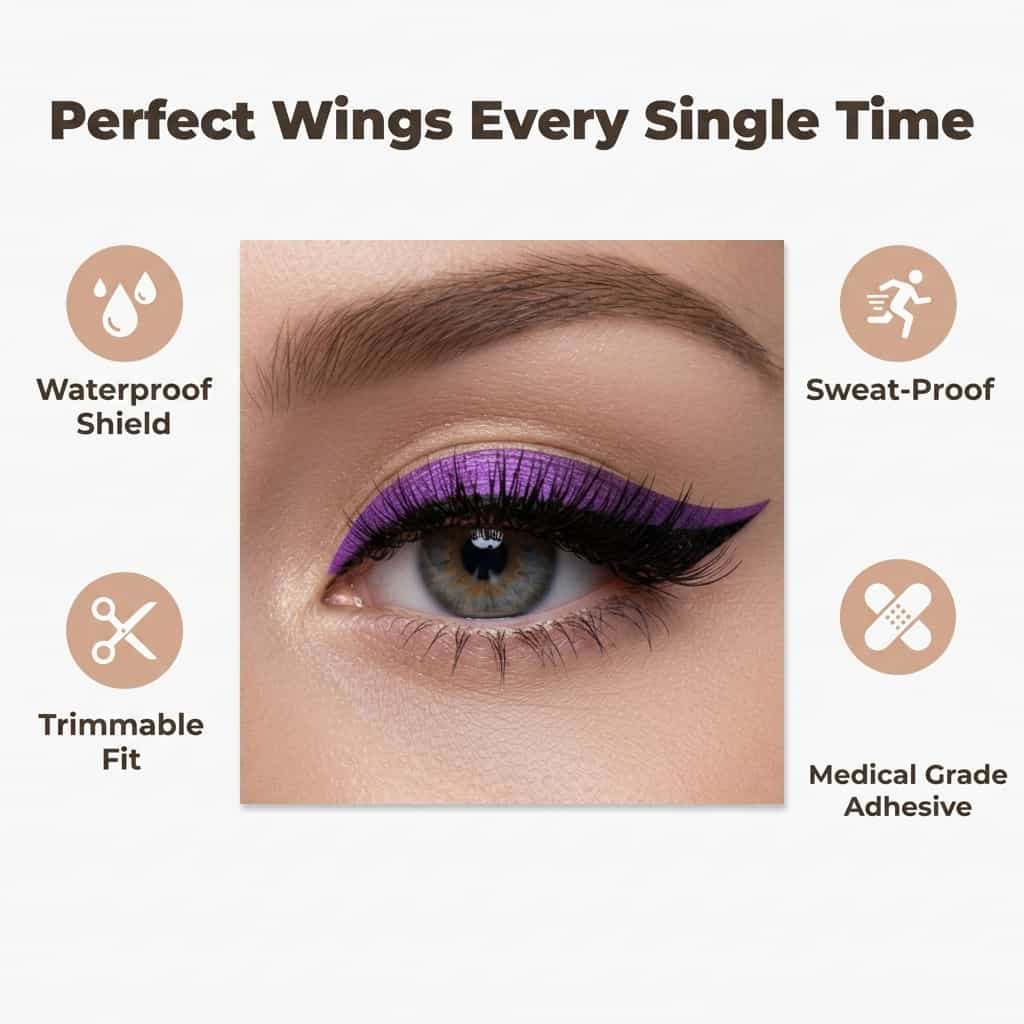 Reusable Eyeliner Stickers - Instant Glam Look in Seconds