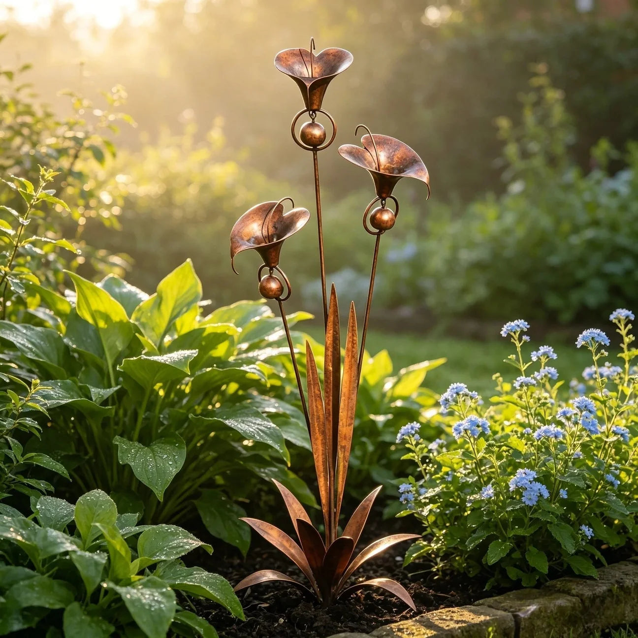 CallaChime™ - Handcrafted garden stake with elegant lily design