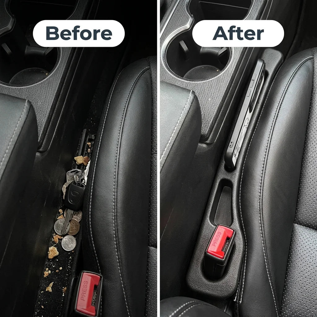 SeatSeal™ - Universal car seat gap filler to prevent lost items