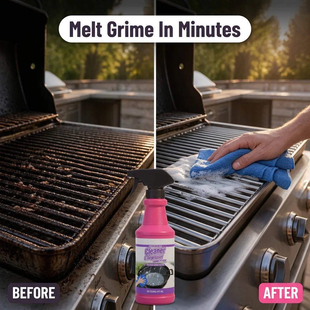 GrillClean™ - Grill Cleaning Brush