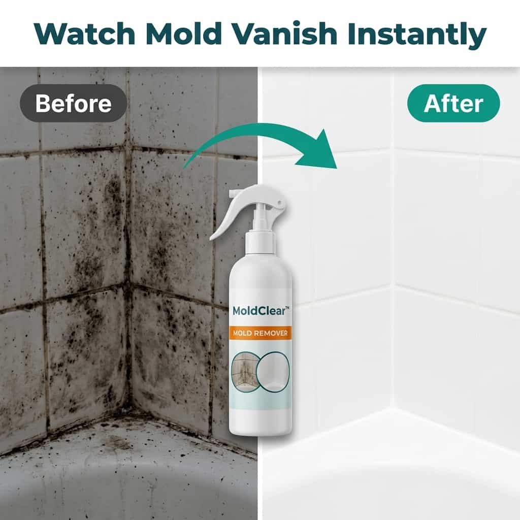 MoldClear™ - Fast, Non-Toxic Mold Remover