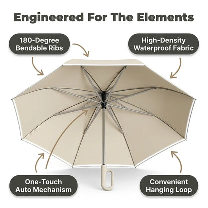 QuickShade™ - Automatic one-touch compact travel umbrella
