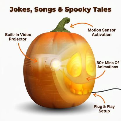 SmartPumpkin™ - Interactive motion-activated Halloween entertainment