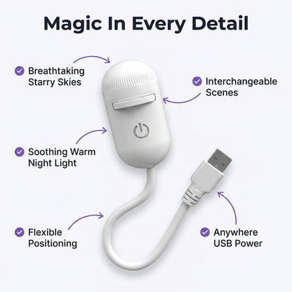 AquaSky™ - Transform Your Nights Into a Calming Starry Escape