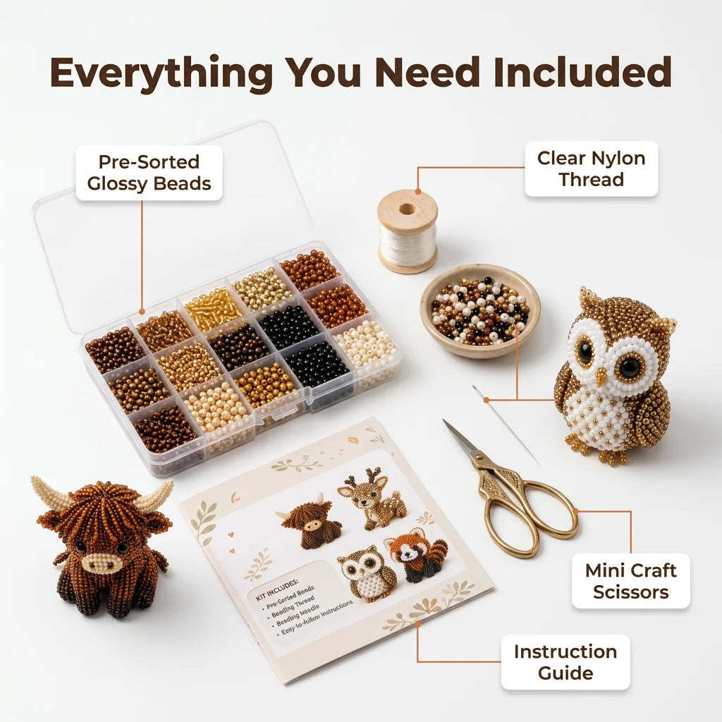 BeadCraft™ - 3D Bead Animal Kit