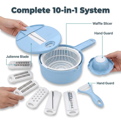 ProChop™ - 10-in-1 Vegetable Slicer & Grater