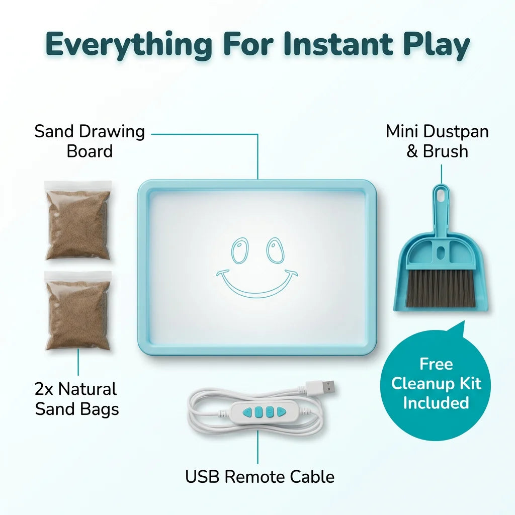 SandPlay™ - USB Rechargeable Sensory Drawing Board for Kids
