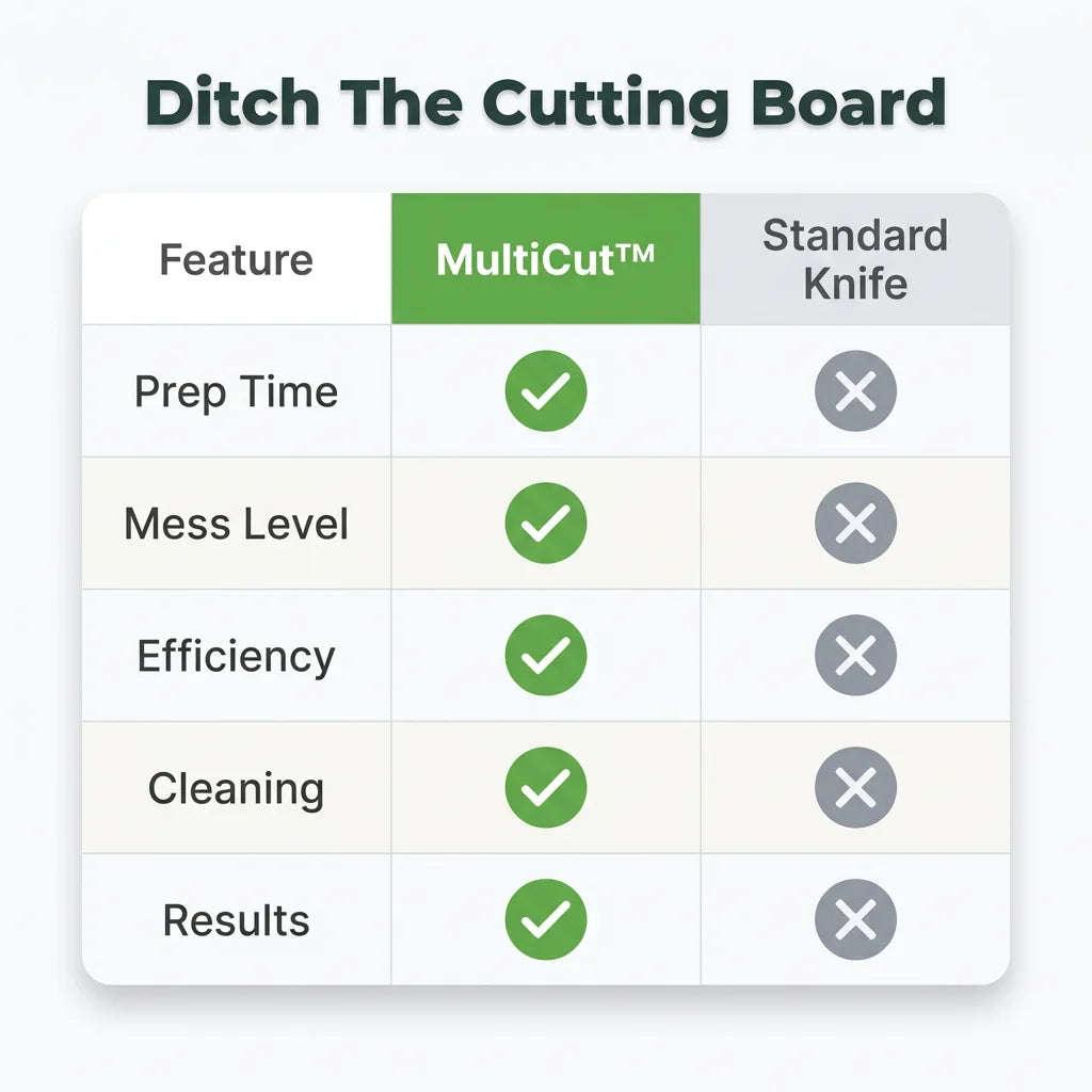 MultiCut™ - 5 Blade Precision Herb Scissors For Easy Cooking
