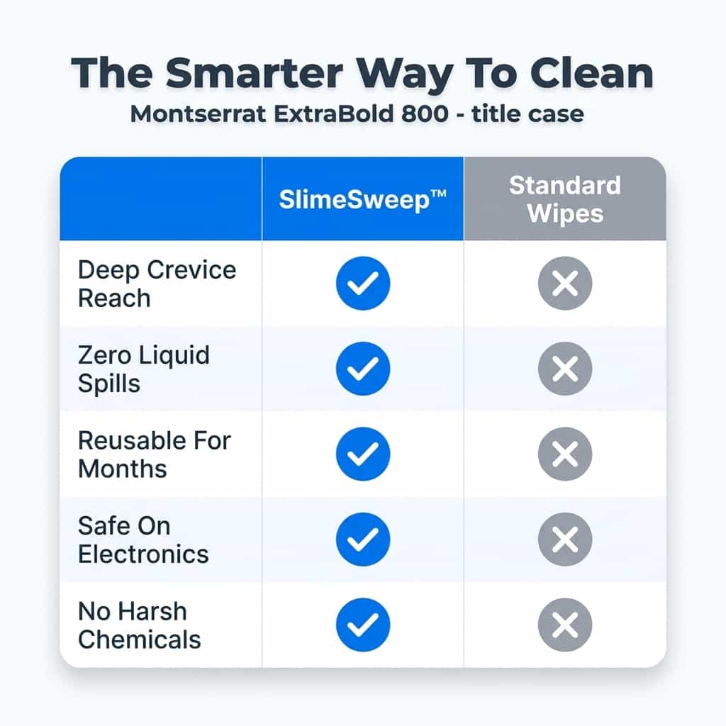 SlimeSweep™ - Deep cleaning gel for hard-to-reach crevices