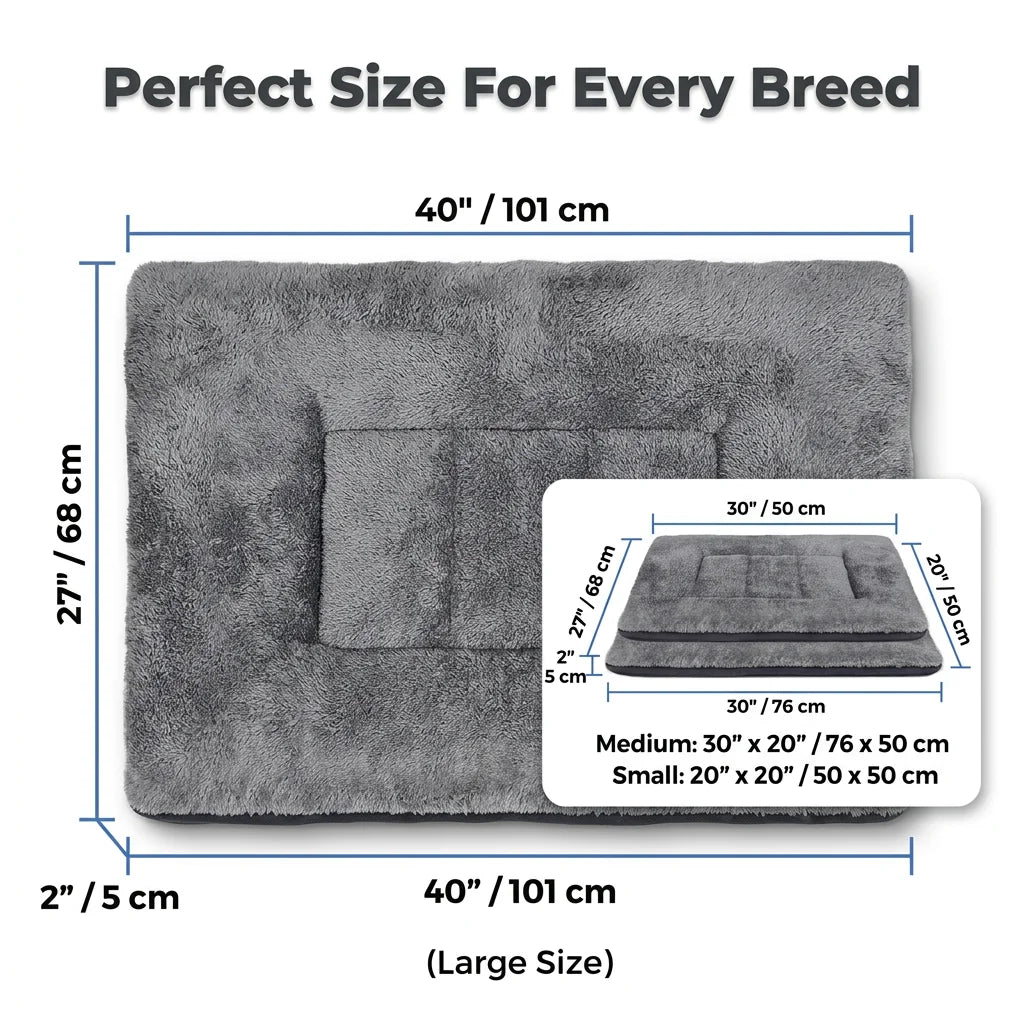 SoftWarm™ - Heated Dog Bed with Adjustable Temperature