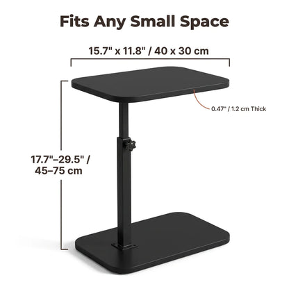 FlexTable™ - Height adjustable side table with rectangular top