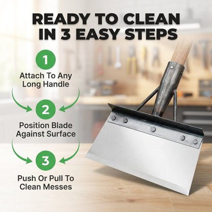 Multi-Function Cleaning Scraper Shovel- Effortless Weeding & Deep Cleaning