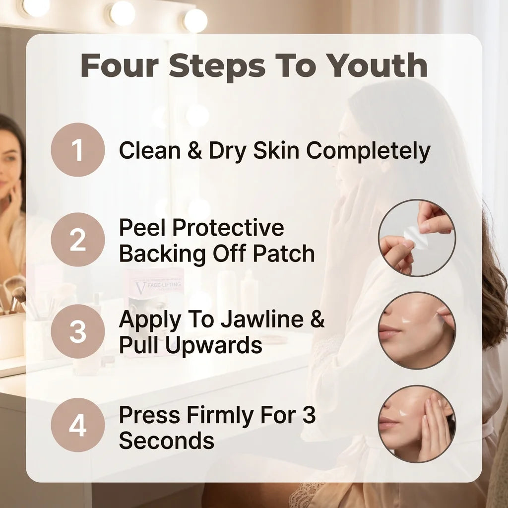 FaceLift™ - Invisible Instant Lifting Tape for Face and Jawline