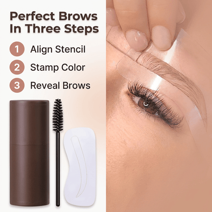 EasyBrow™ - Dosáhněte dokonalých symetrických obočí za pouhou minutu