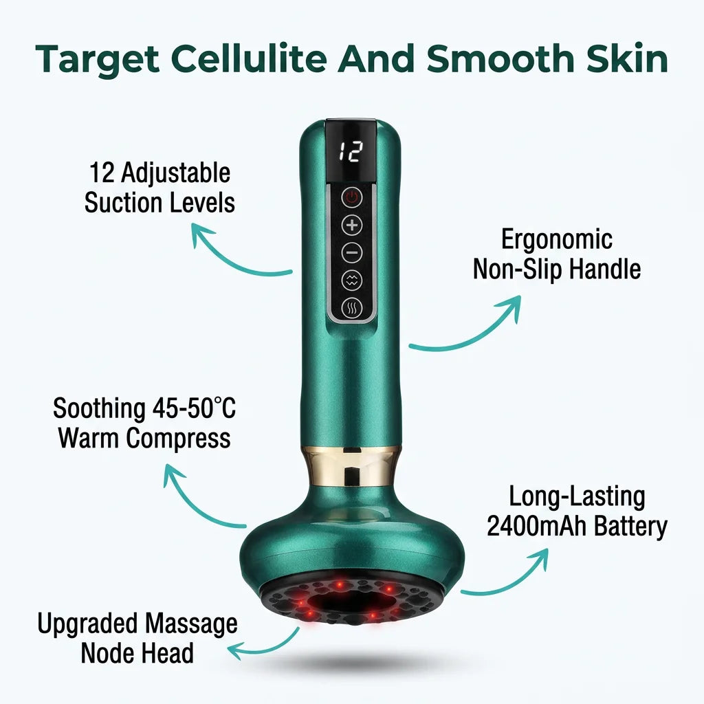 SmoothPro™ - Heat and massage therapy for visibly smoother and firmer skin