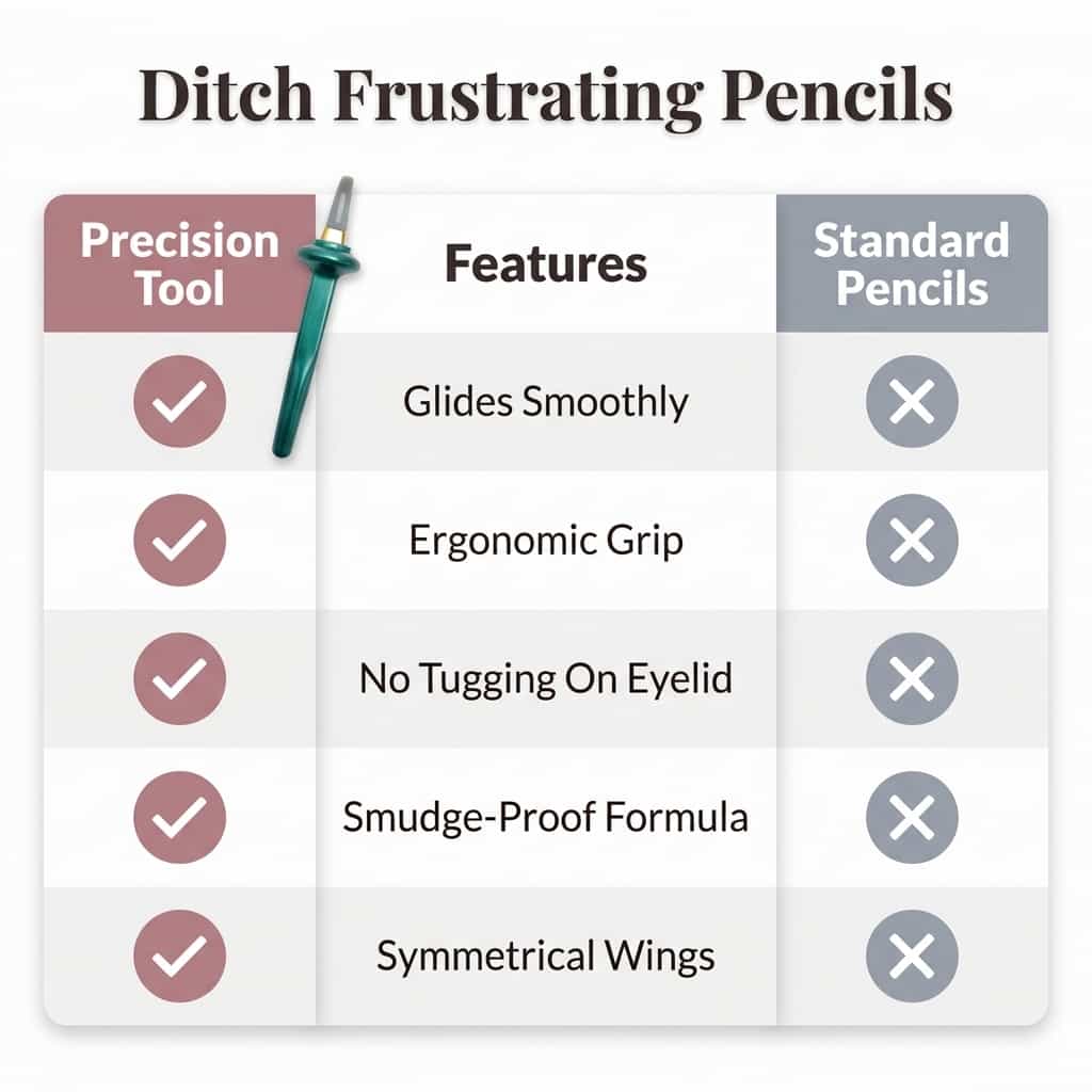 Precision Eyeliner Drawing Tool - Effortless winged liner for beginners