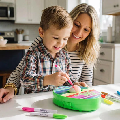 Kids Egg Coloring Kit - Mess-Free Egg Decorating Kit